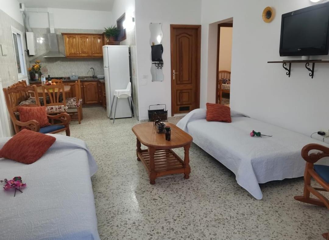 Chalet Con Jacuzzi Climatizado, Barbacoa Y Cerca De La Playa Abades  Eksteriør billede